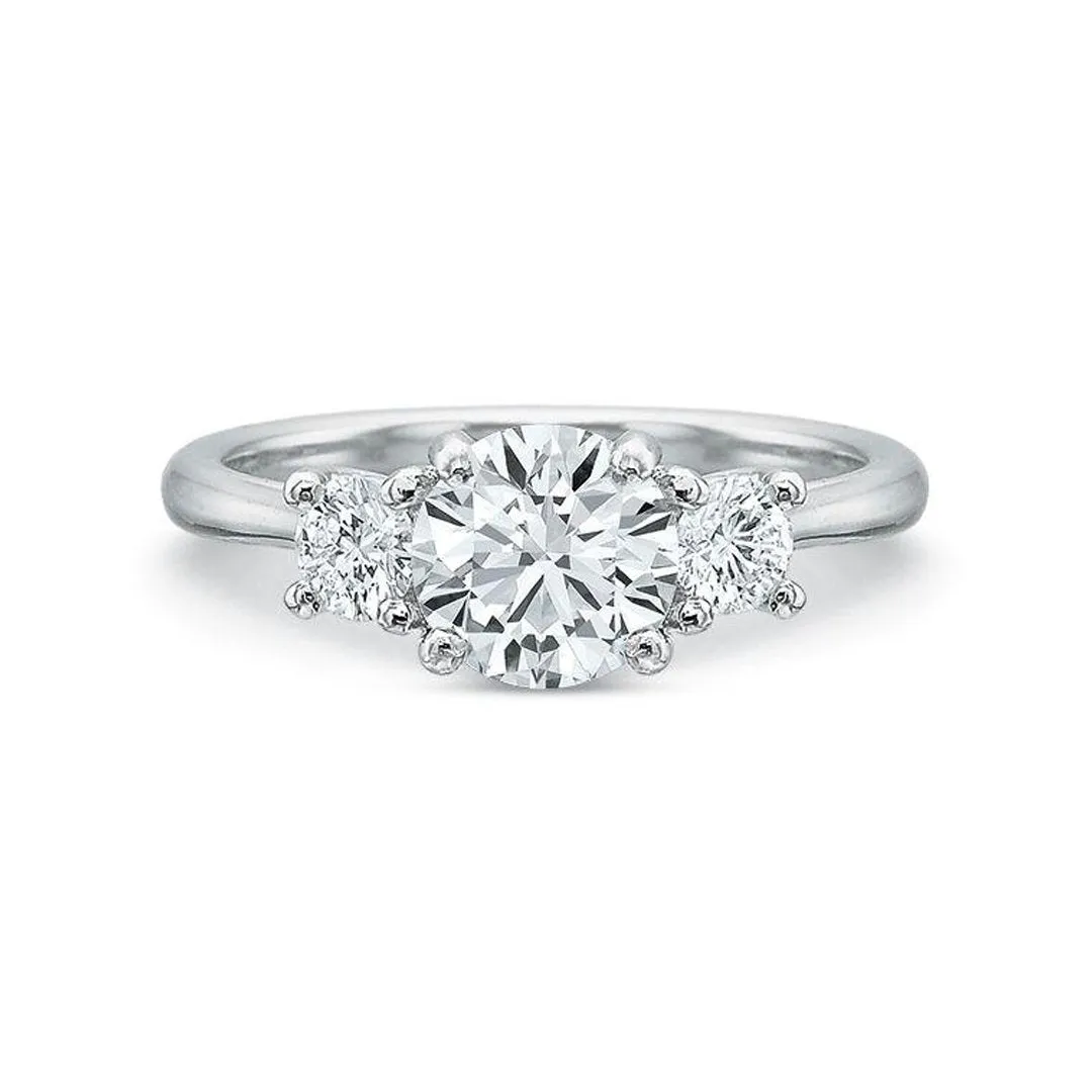 0.30 ctw Diamond Three-Stone Engagement Ring