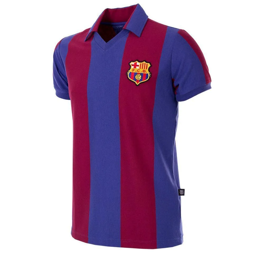 1980-81 Barcelona Retro Home Shirt Replica