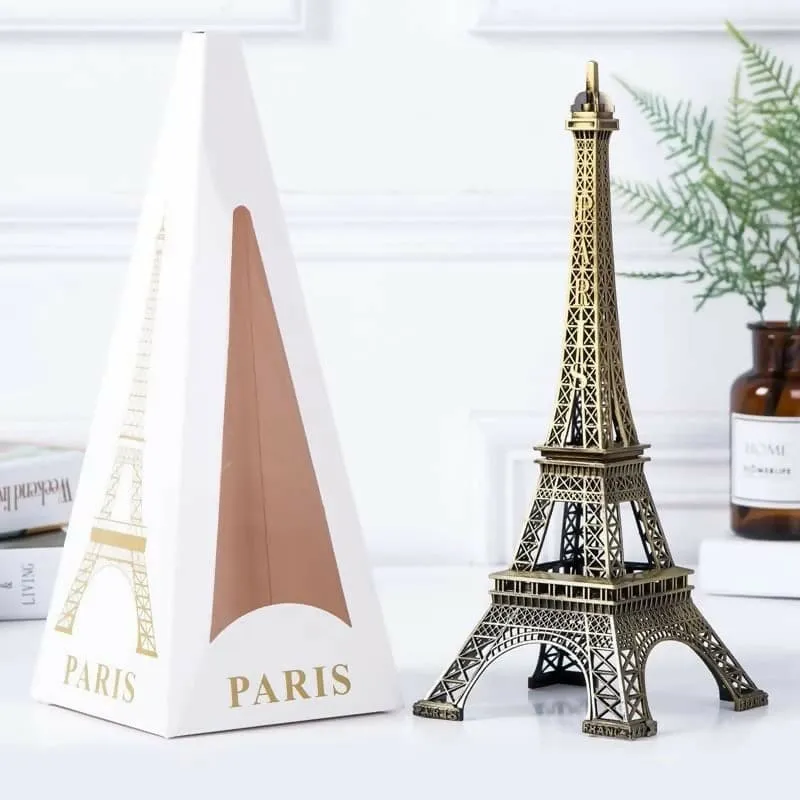 3D Metal Paris Tower Statue, Decorative Metal Craft