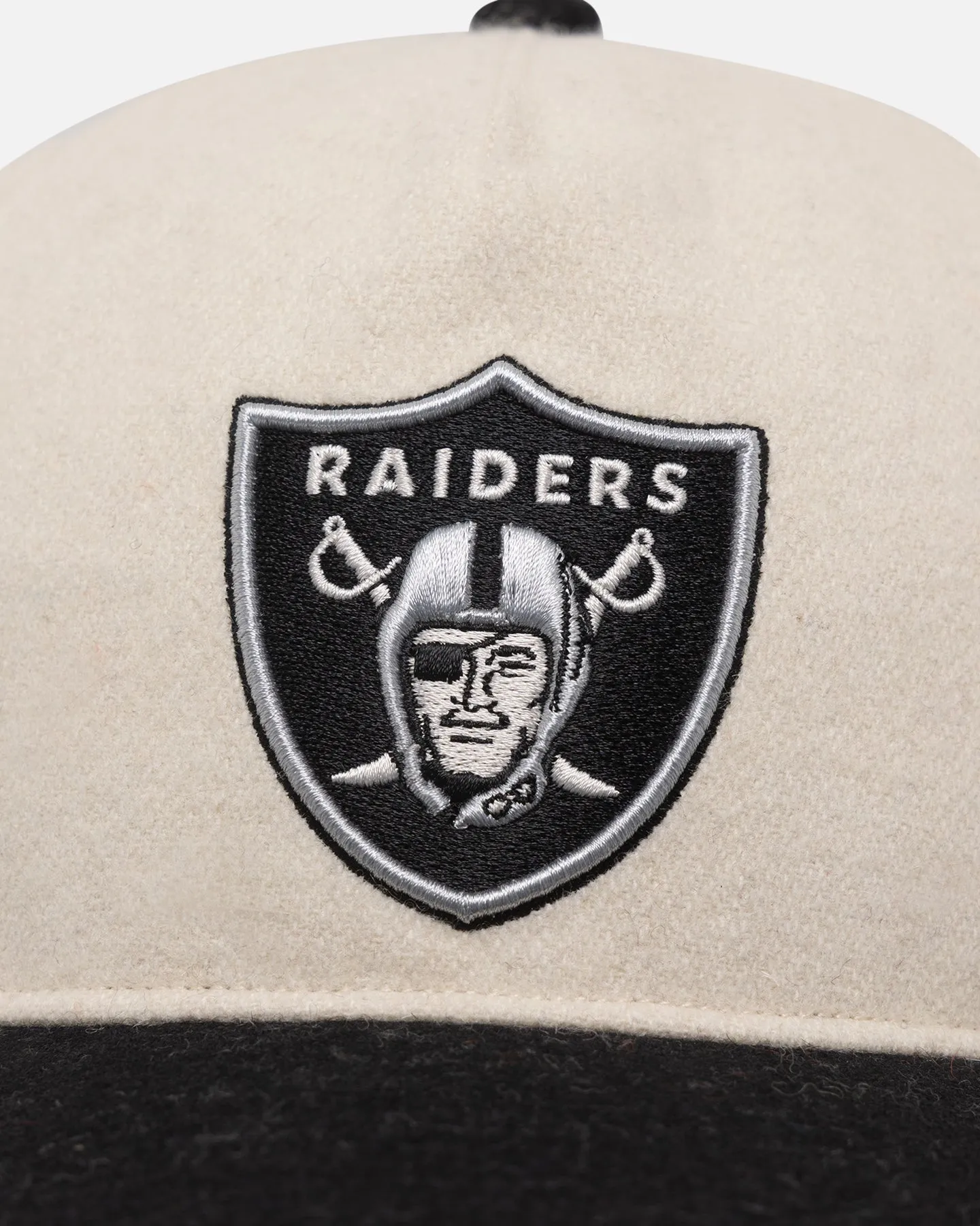 47 Brand Las Vegas Raiders Legacy Wooly Sure Shot Snapback Natural/Black