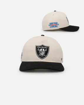 47 Brand Las Vegas Raiders Legacy Wooly Sure Shot Snapback Natural/Black