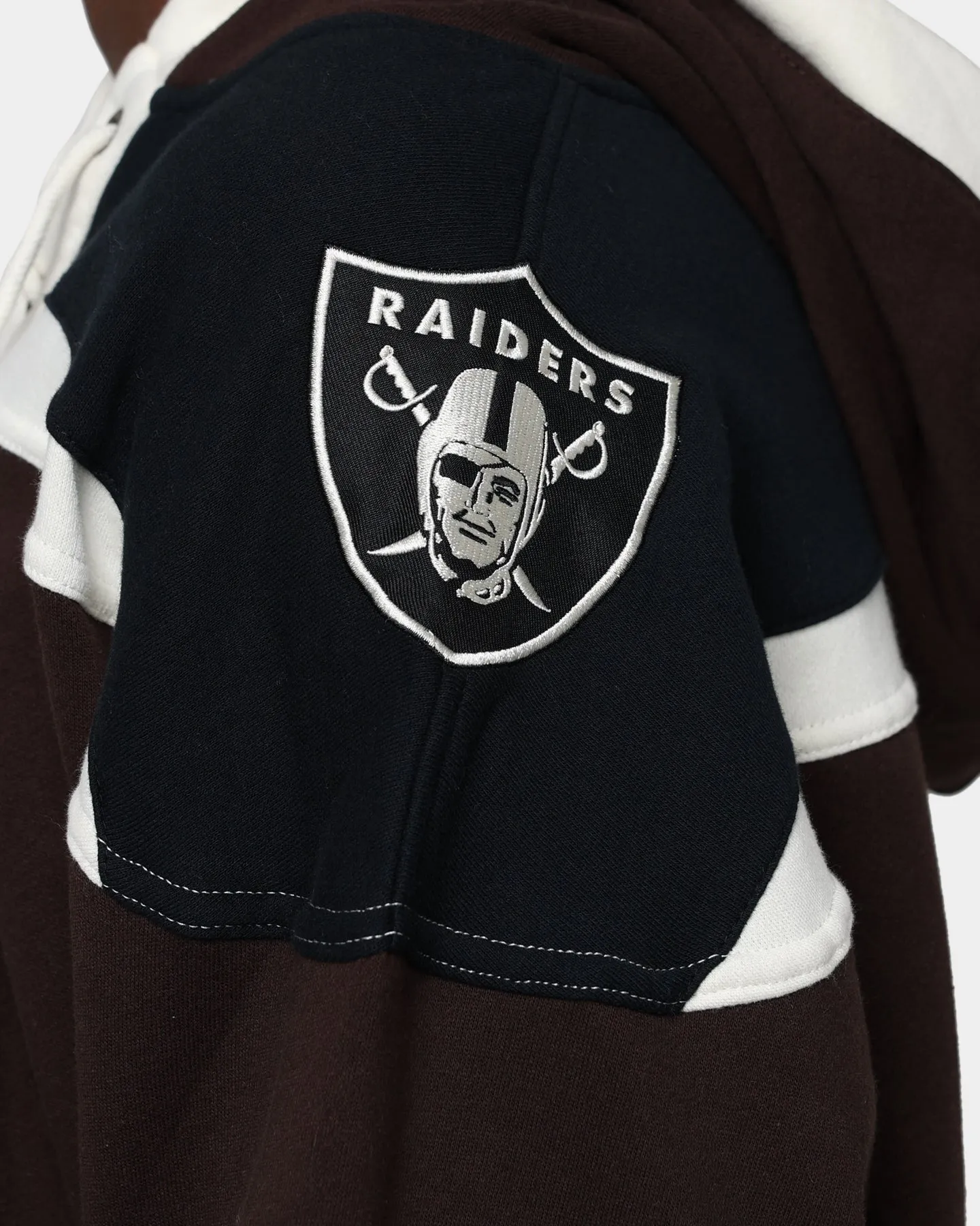 47 Brand Las Vegas Raiders Superior Lacer Hoodie Brown