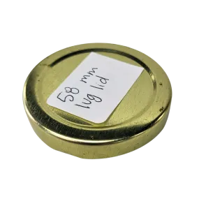 58mm Metal Lug Lid