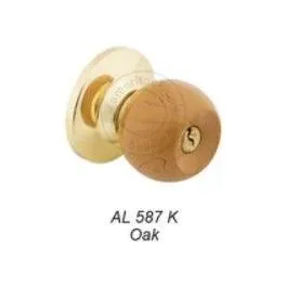 Amerilock AL 587 Keyed Entry Door Knob (Carolina Series)