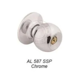 Amerilock AL 587 Keyed Entry Door Knob (Carolina Series)