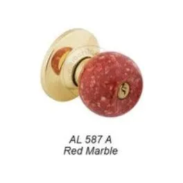 Amerilock AL 587 Keyed Entry Door Knob (Carolina Series)