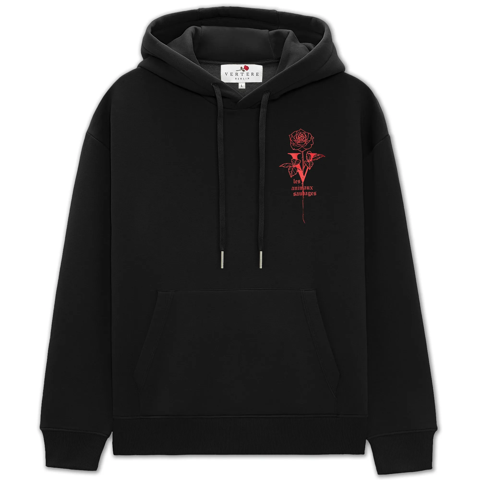 ANIMAUX SAUVAGES OUROBOROS HOODIE - BLACK