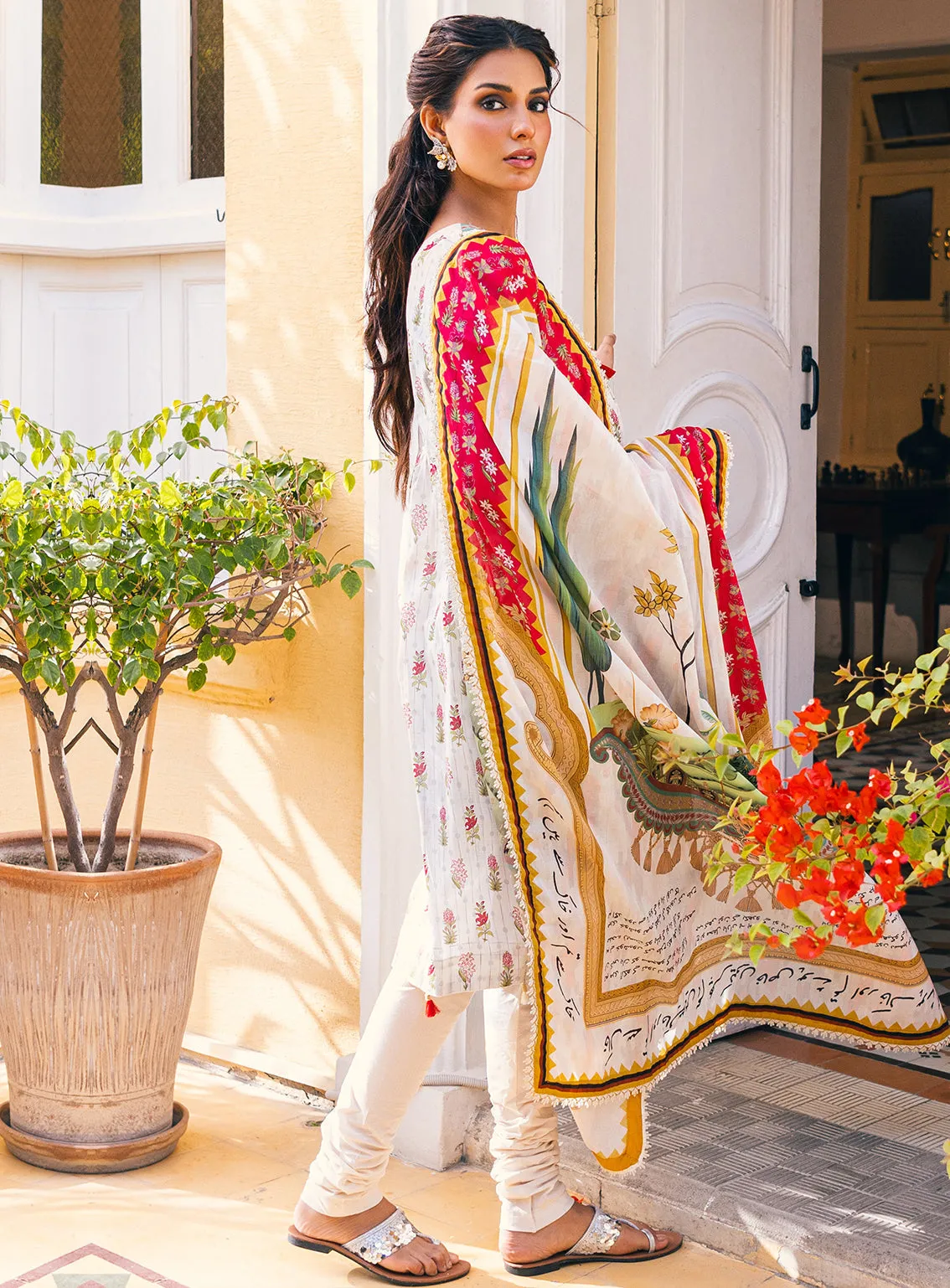 Ankahi by Al Zohaib Printed Cambric Unstitched 3 Piece Suit - 02