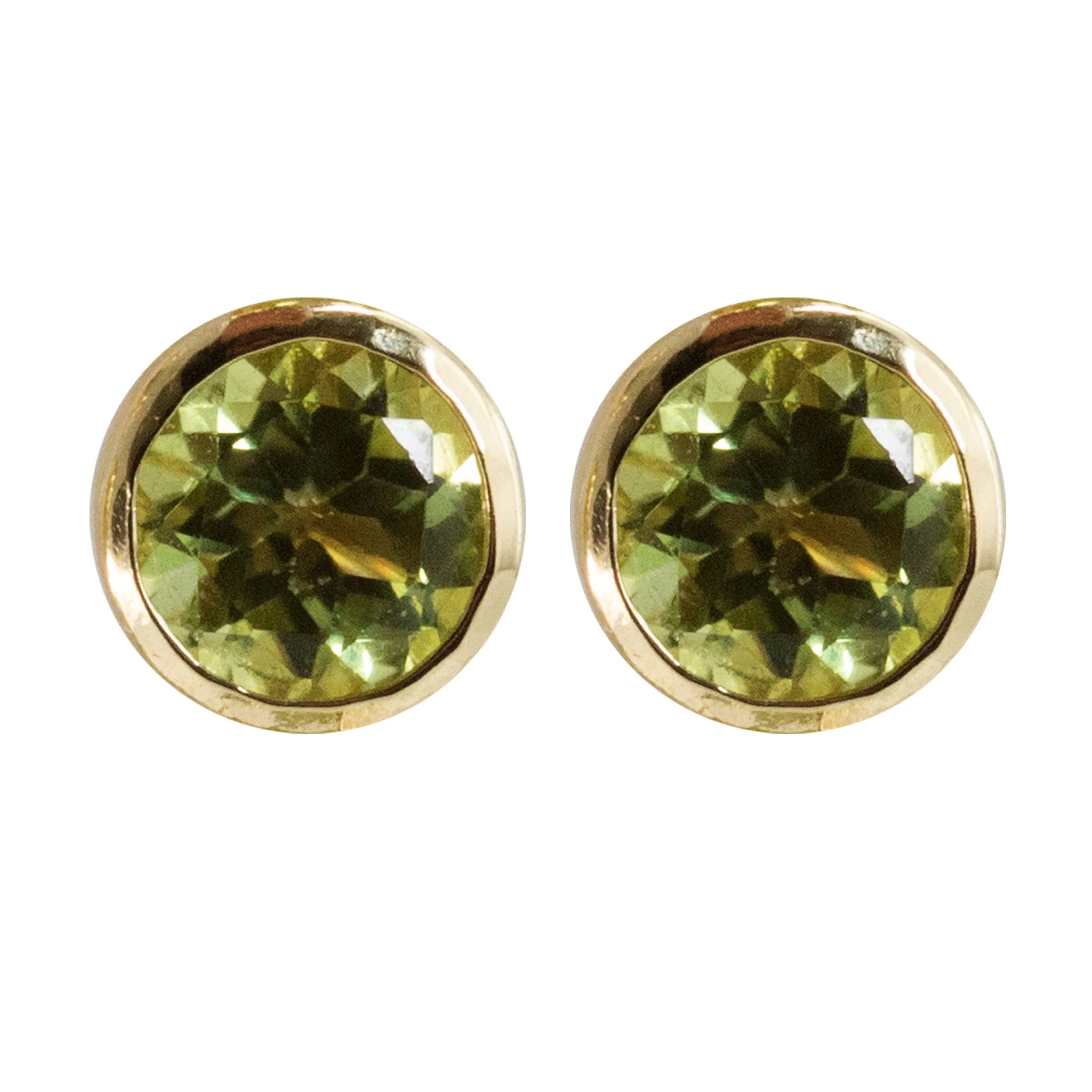 Aura Peridot Earrings