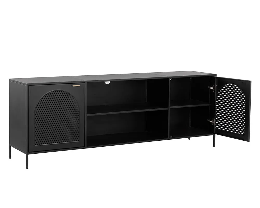 Aziza Media Console And Cabinet