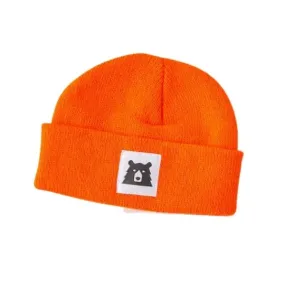 Baby Bear Toque - Neon Orange