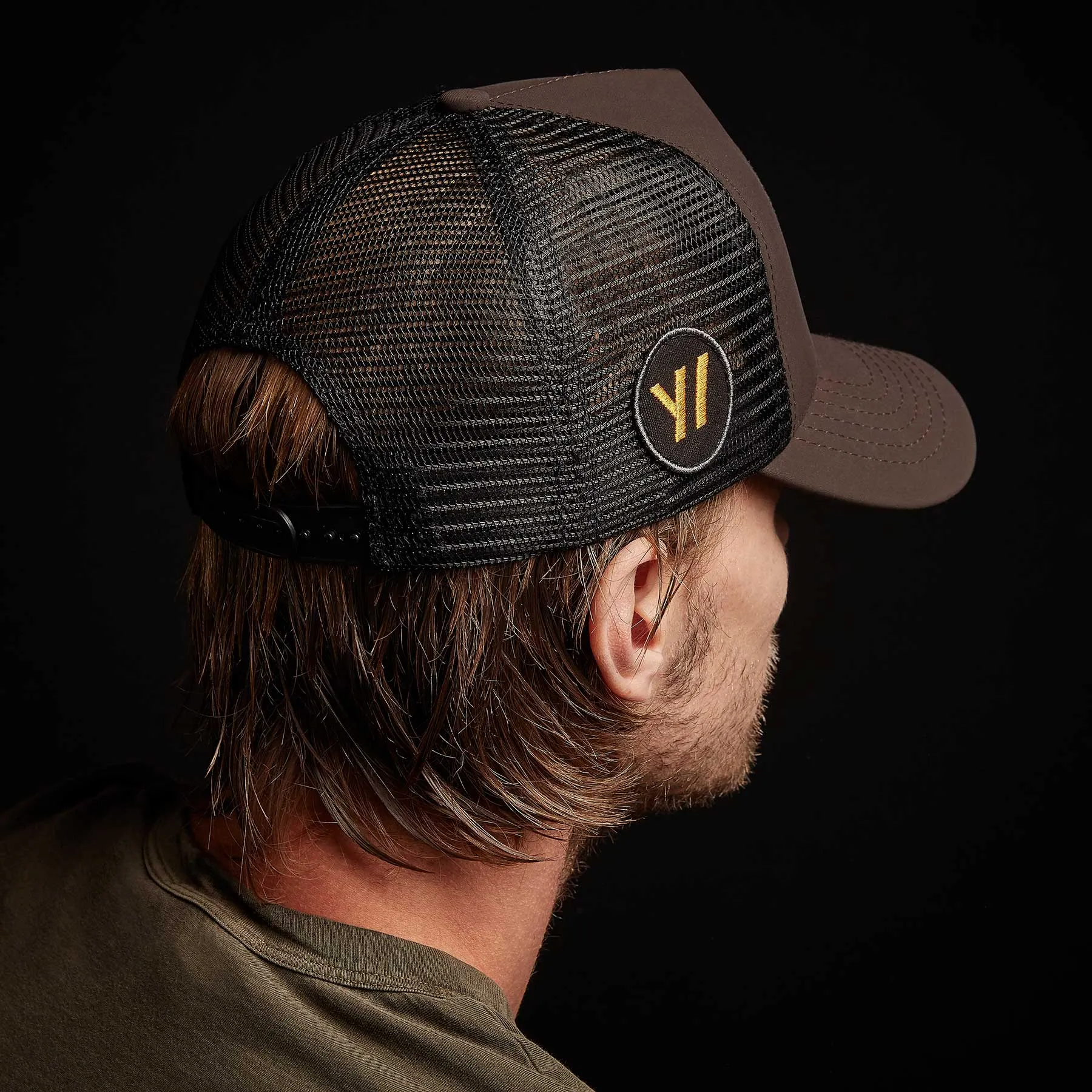 Bear Patch Trucker Hat - Kona