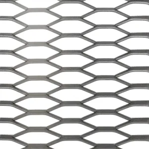 Black Steel Expanded Grating 31006