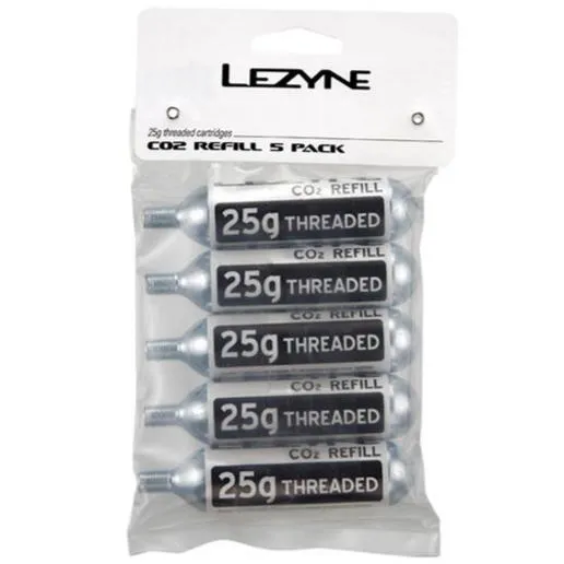 Bombolette CO2 25g Lezyne Refill - 5 pezzi