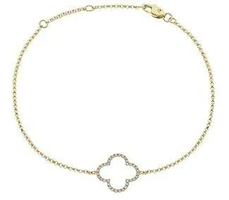 DIAMOND SHAPED CHAIN BRACELET