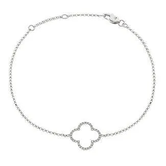 DIAMOND SHAPED CHAIN BRACELET