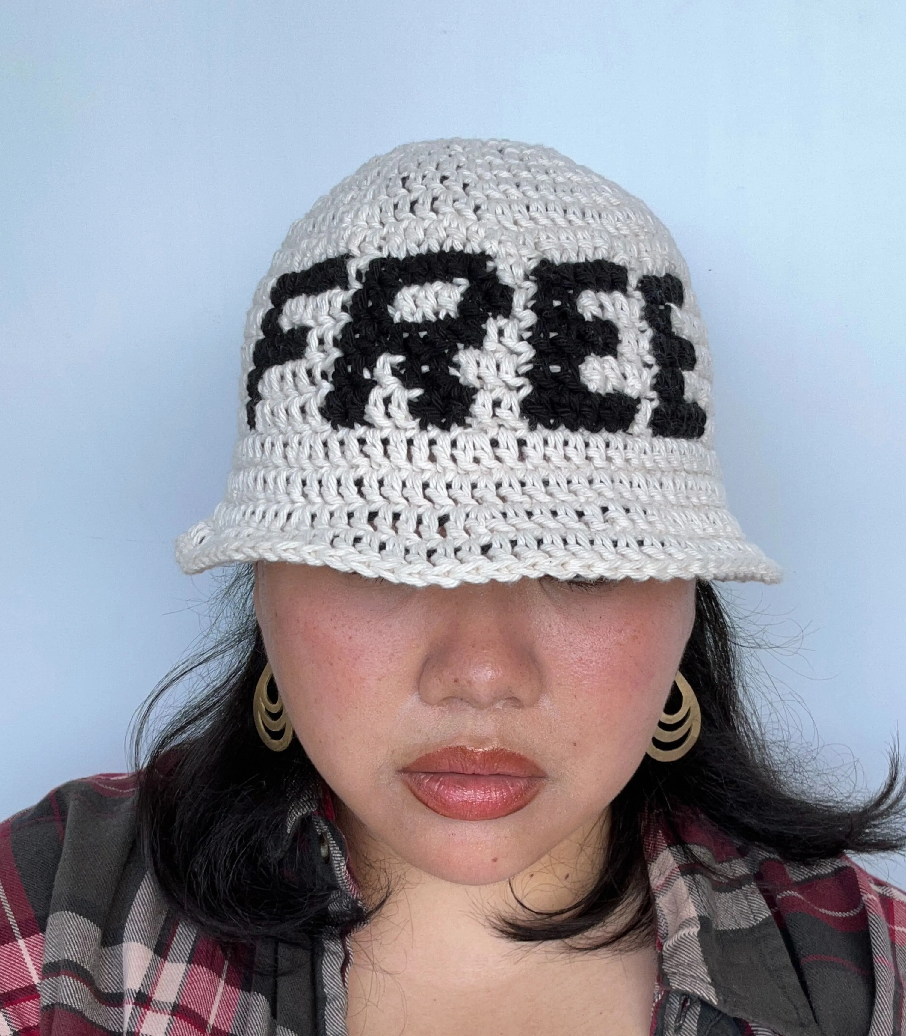 Free The People 100% Hand-Crocheted Hat