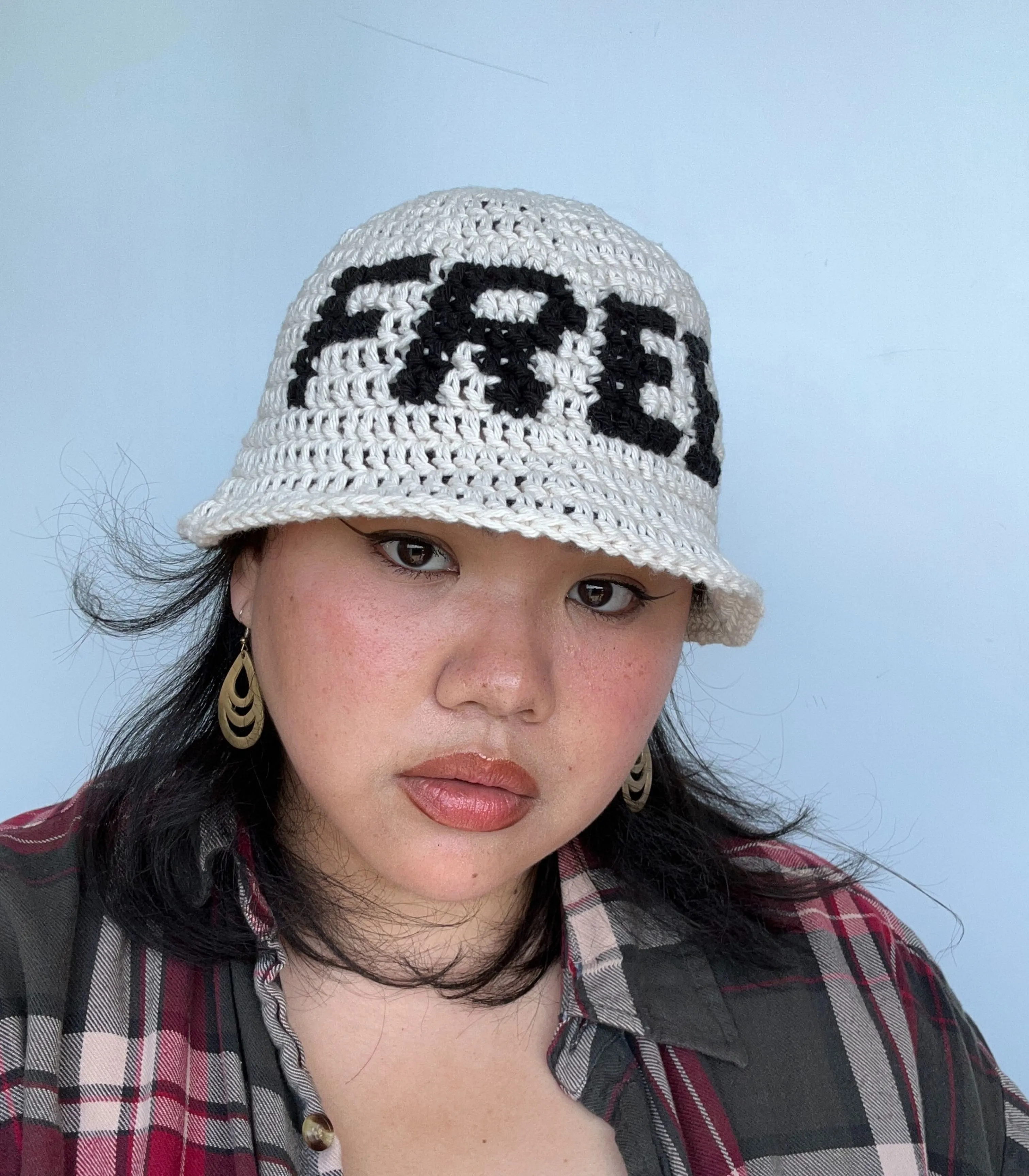 Free The People 100% Hand-Crocheted Hat