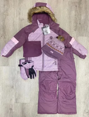 Girls Snowsuit 5 PCS Set - Lavender | Blizz