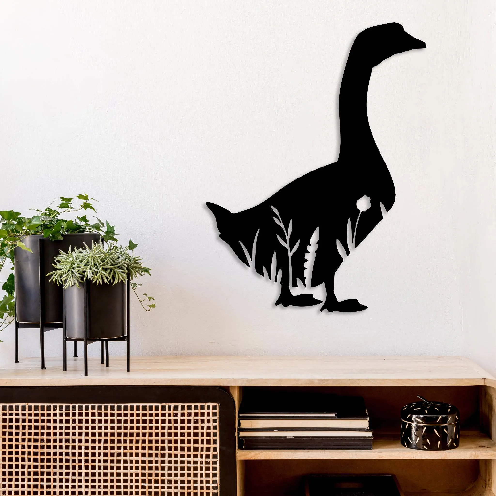 Goose - Metal Wall Art