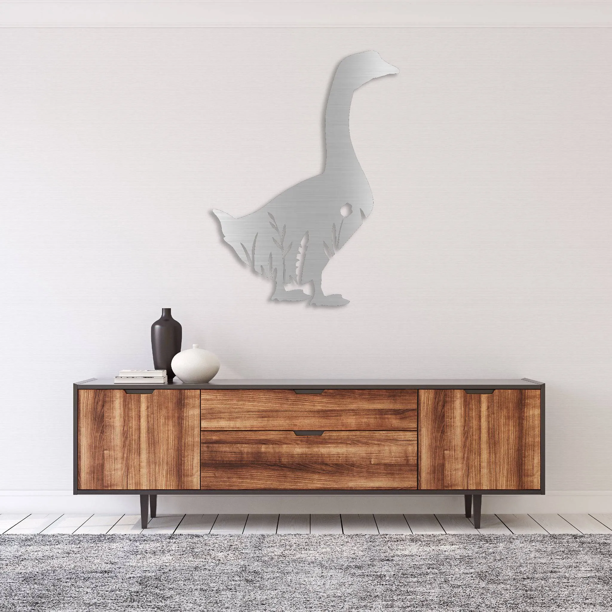 Goose - Metal Wall Art