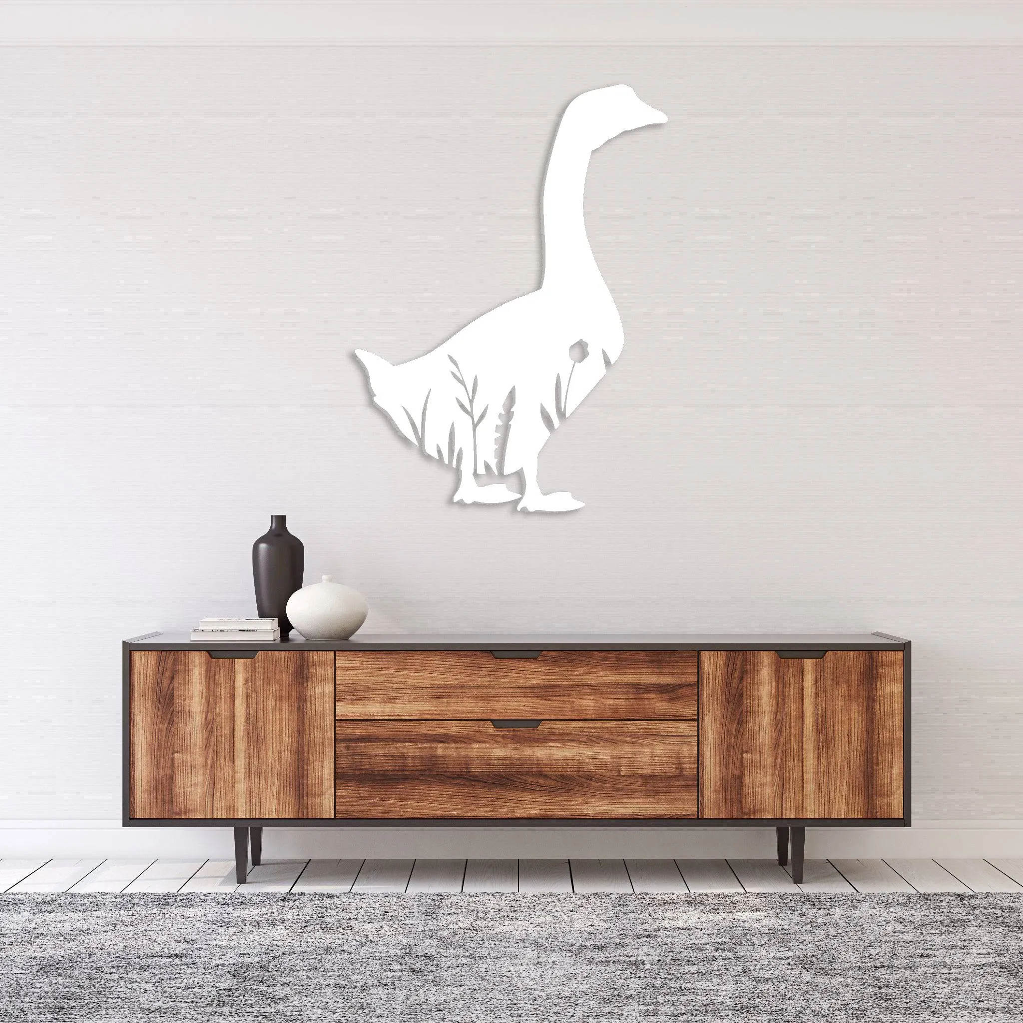 Goose - Metal Wall Art