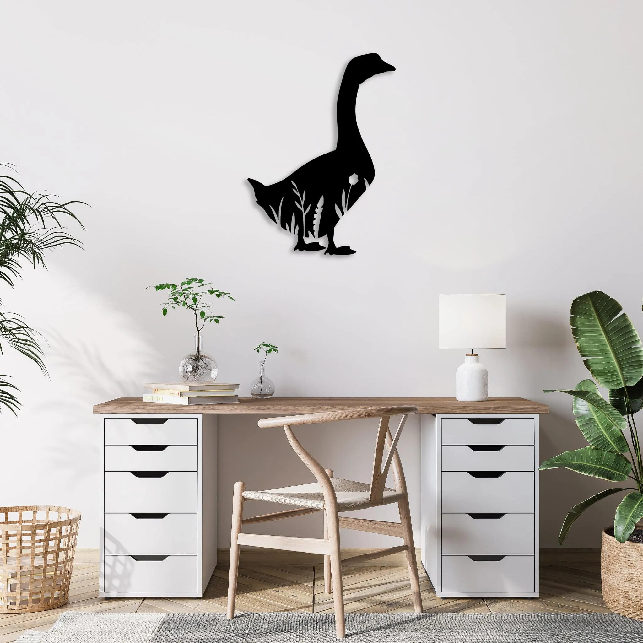 Goose - Metal Wall Art