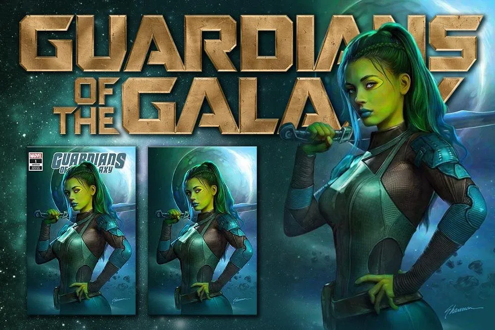 GUARDIANS OF THE GALAXY 1 SHANNON MAER GAMORA TCM VARIANT