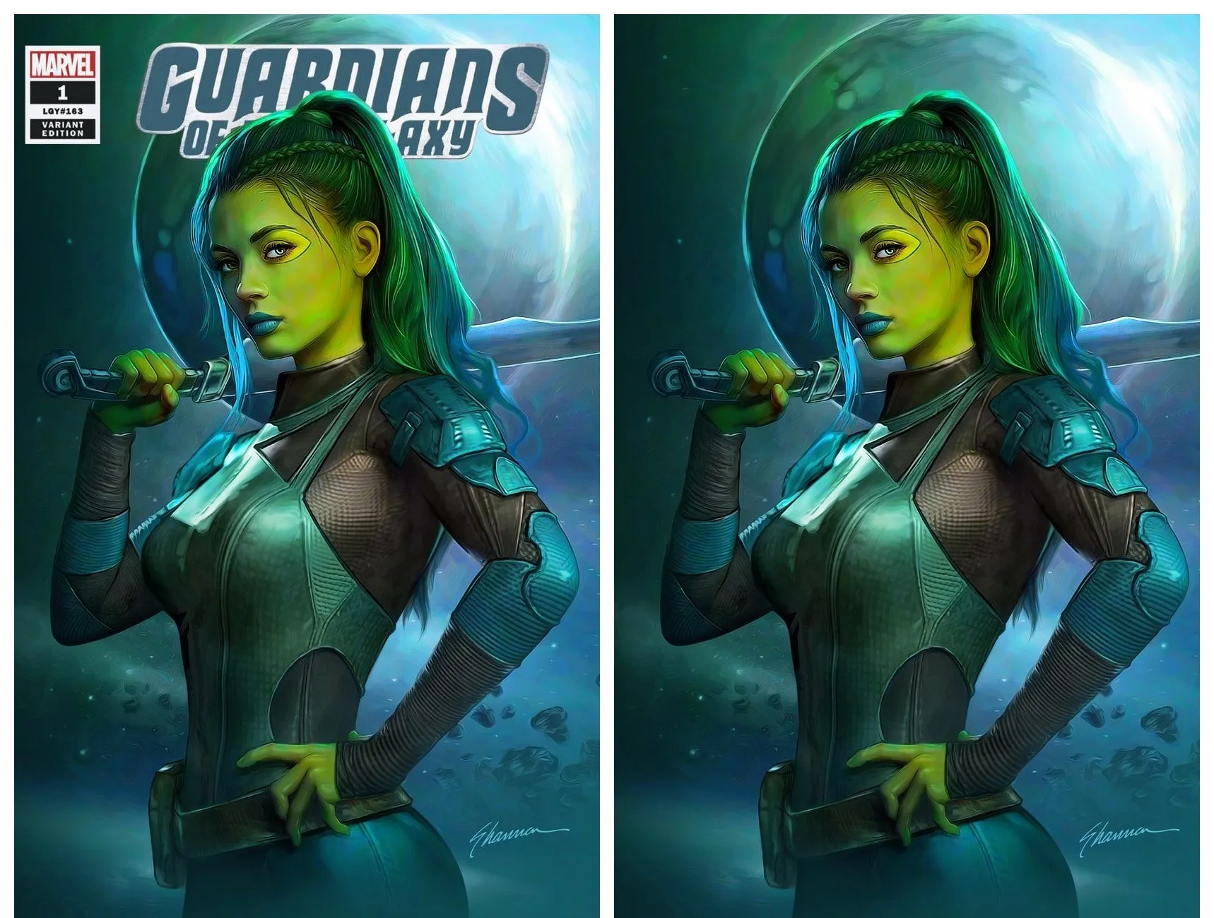 GUARDIANS OF THE GALAXY 1 SHANNON MAER GAMORA TCM VARIANT