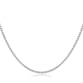 Half Set Diamond Necklace