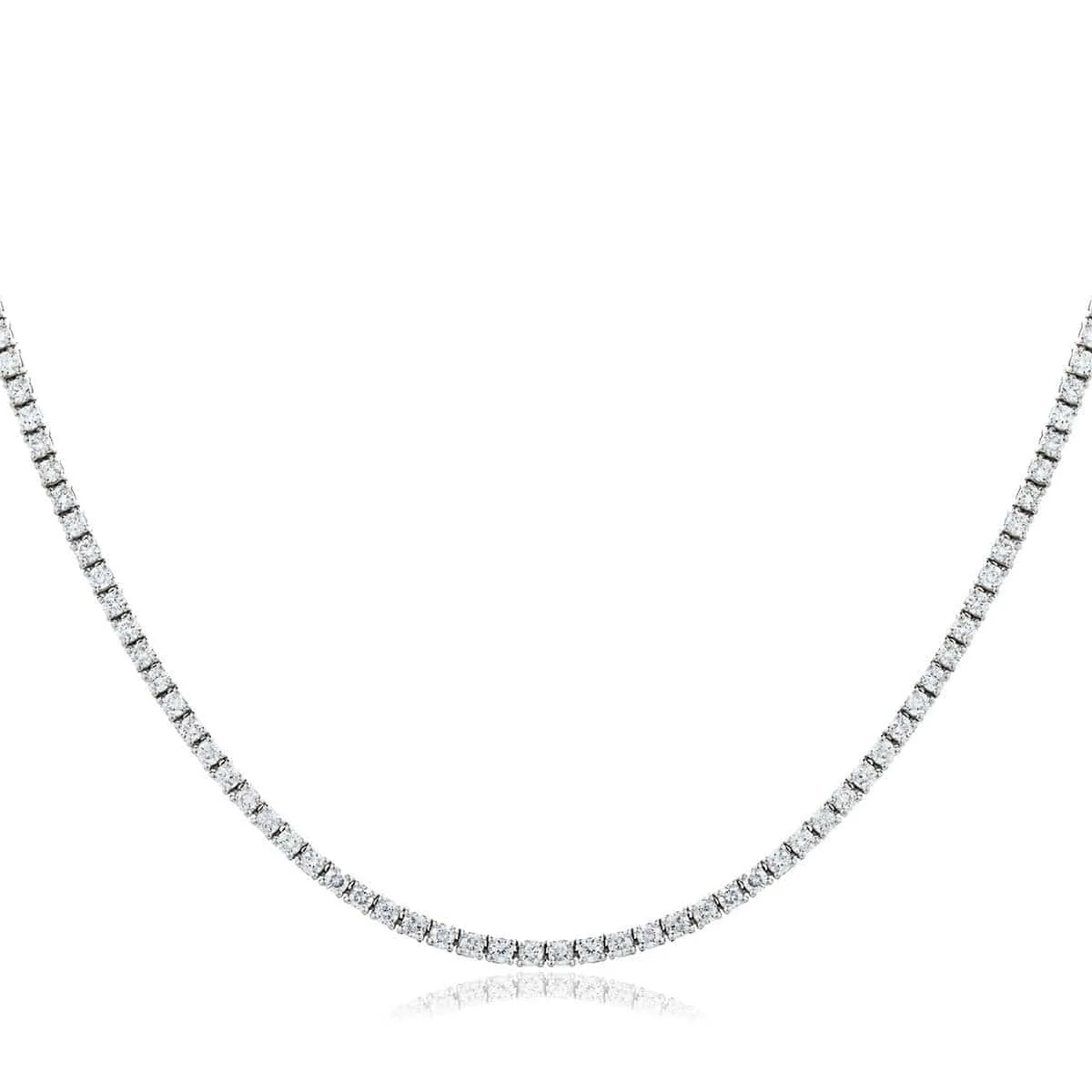 Half Set Diamond Necklace