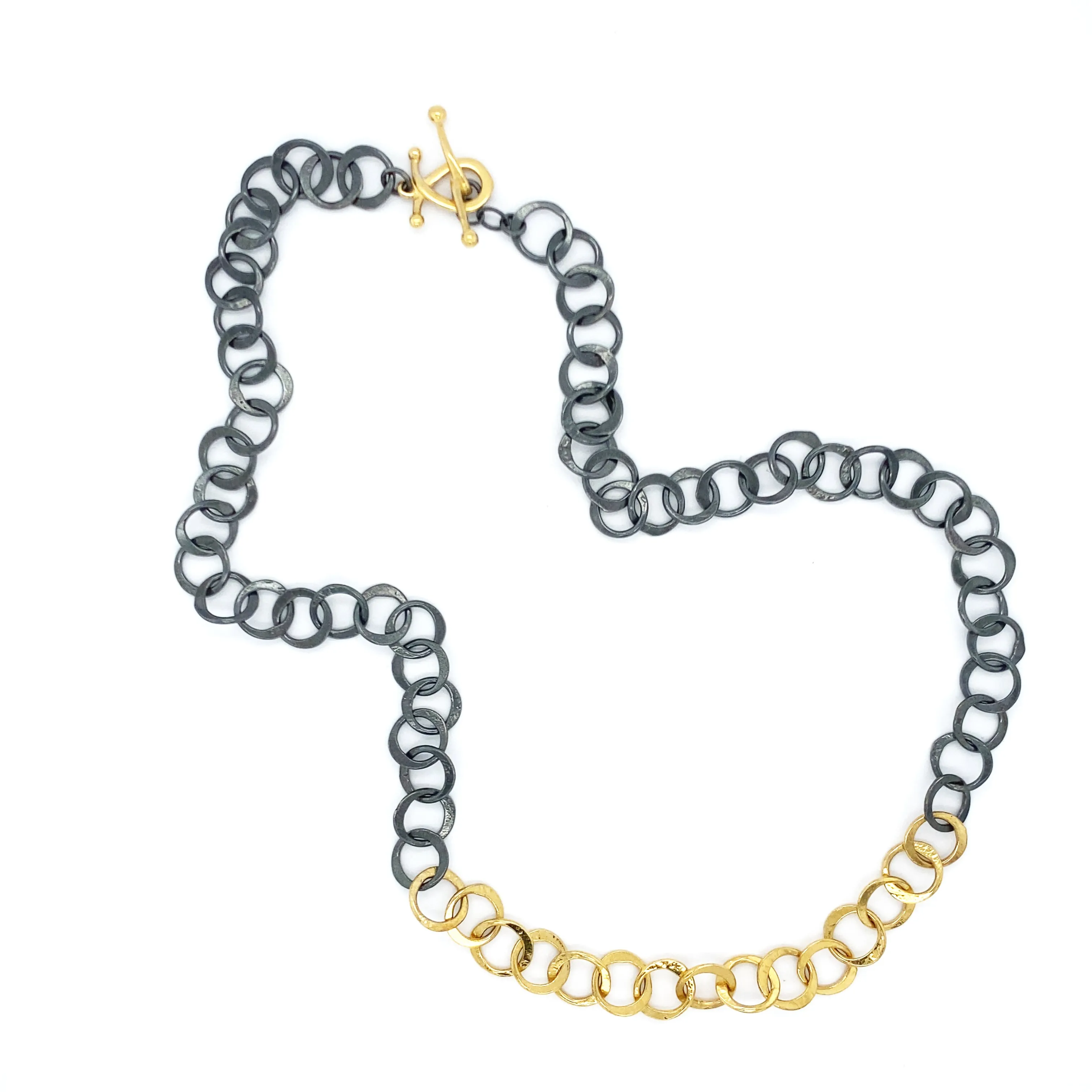 Handmade Chain - Black and Gold