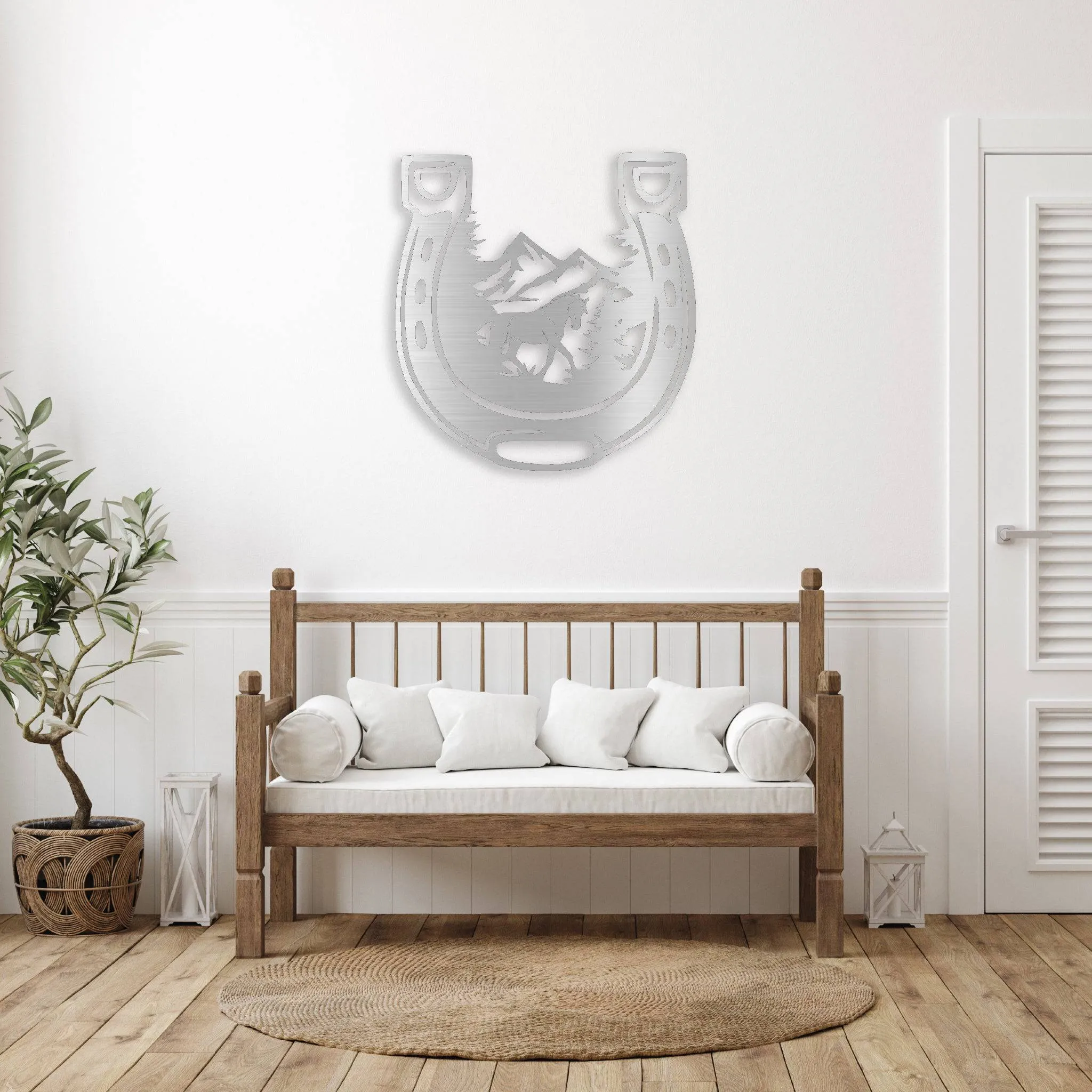 Horseshoe - Metal Wall Art