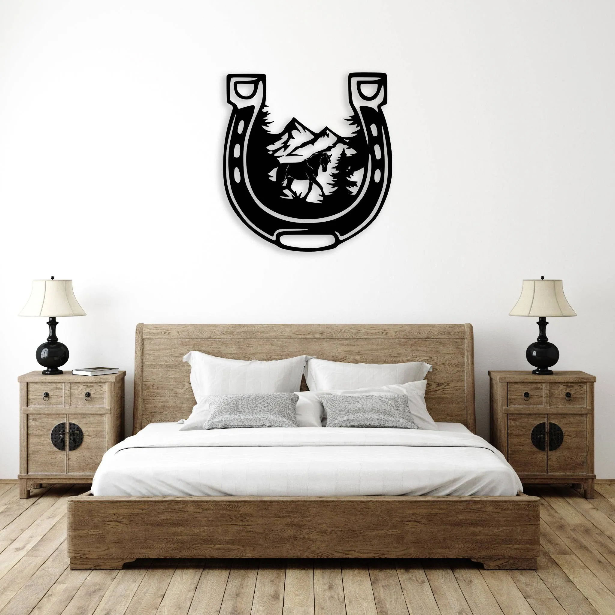 Horseshoe - Metal Wall Art