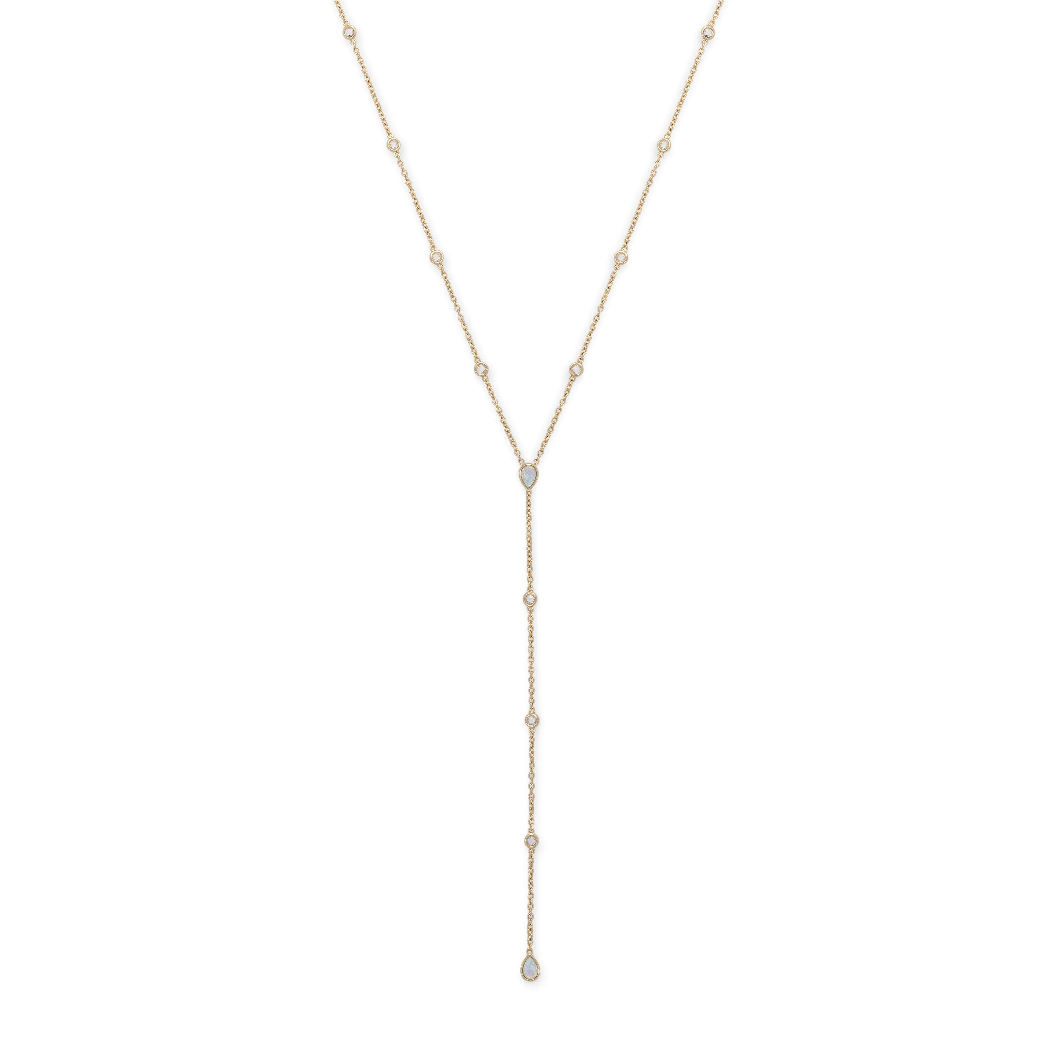 JA x TROPIC OF C LYRA Y NECKLACE