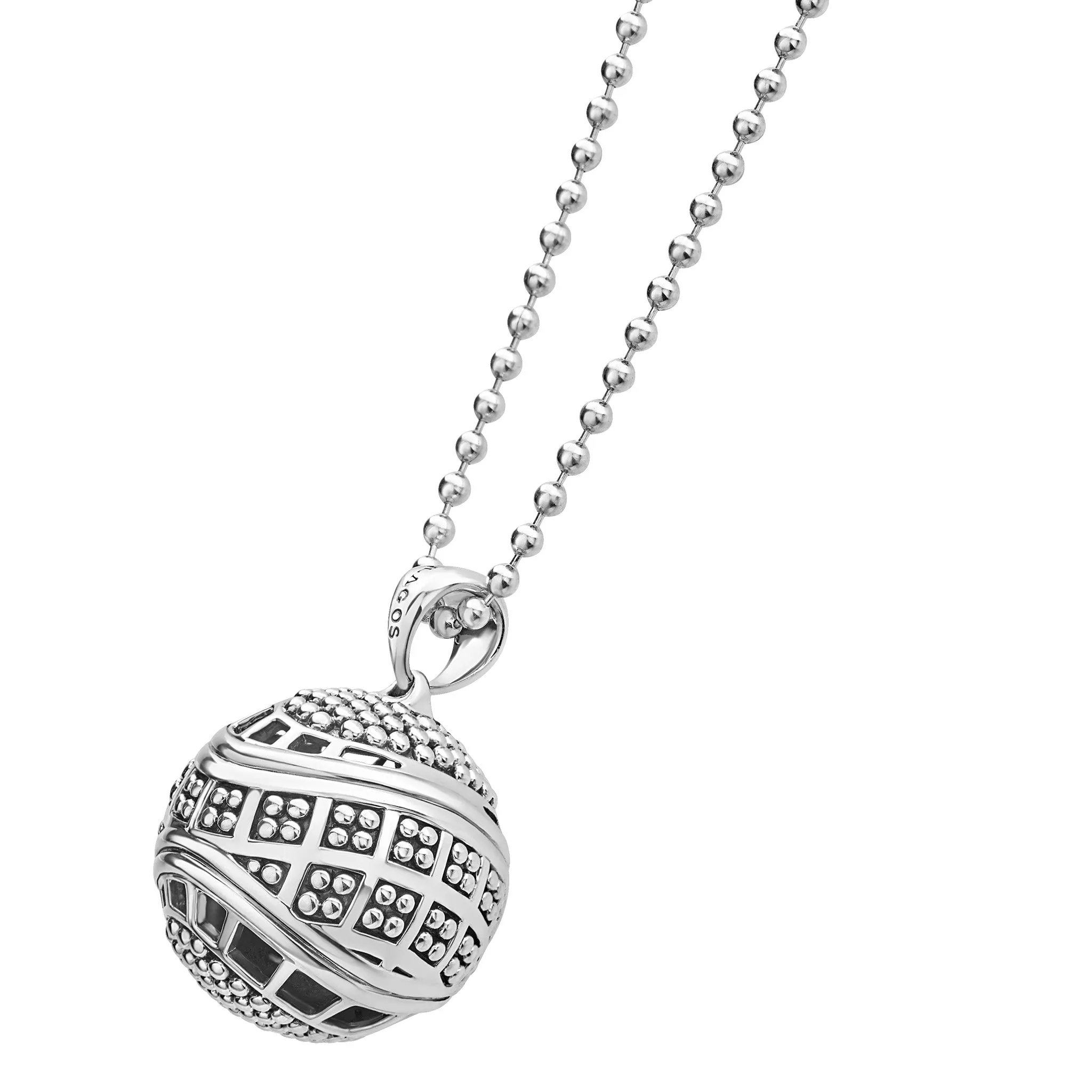 Keep Memory Alive Ball Pendant Necklace