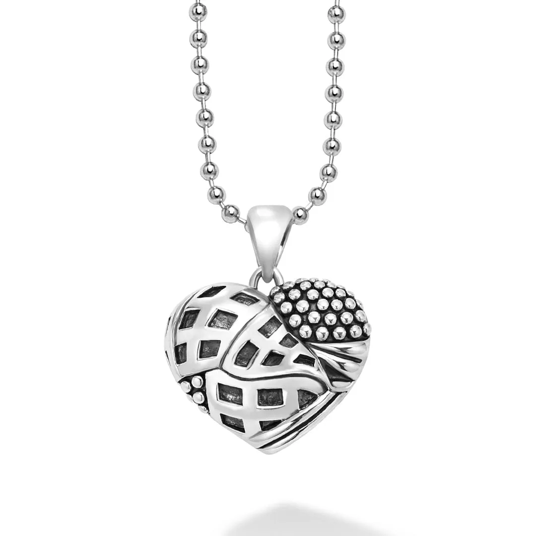 Keep Memory Alive Heart Pendant Necklace