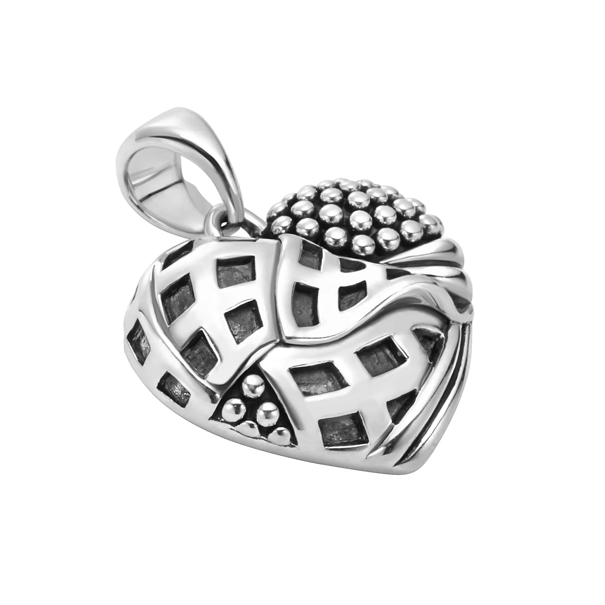 Keep Memory Alive Heart Pendant Necklace