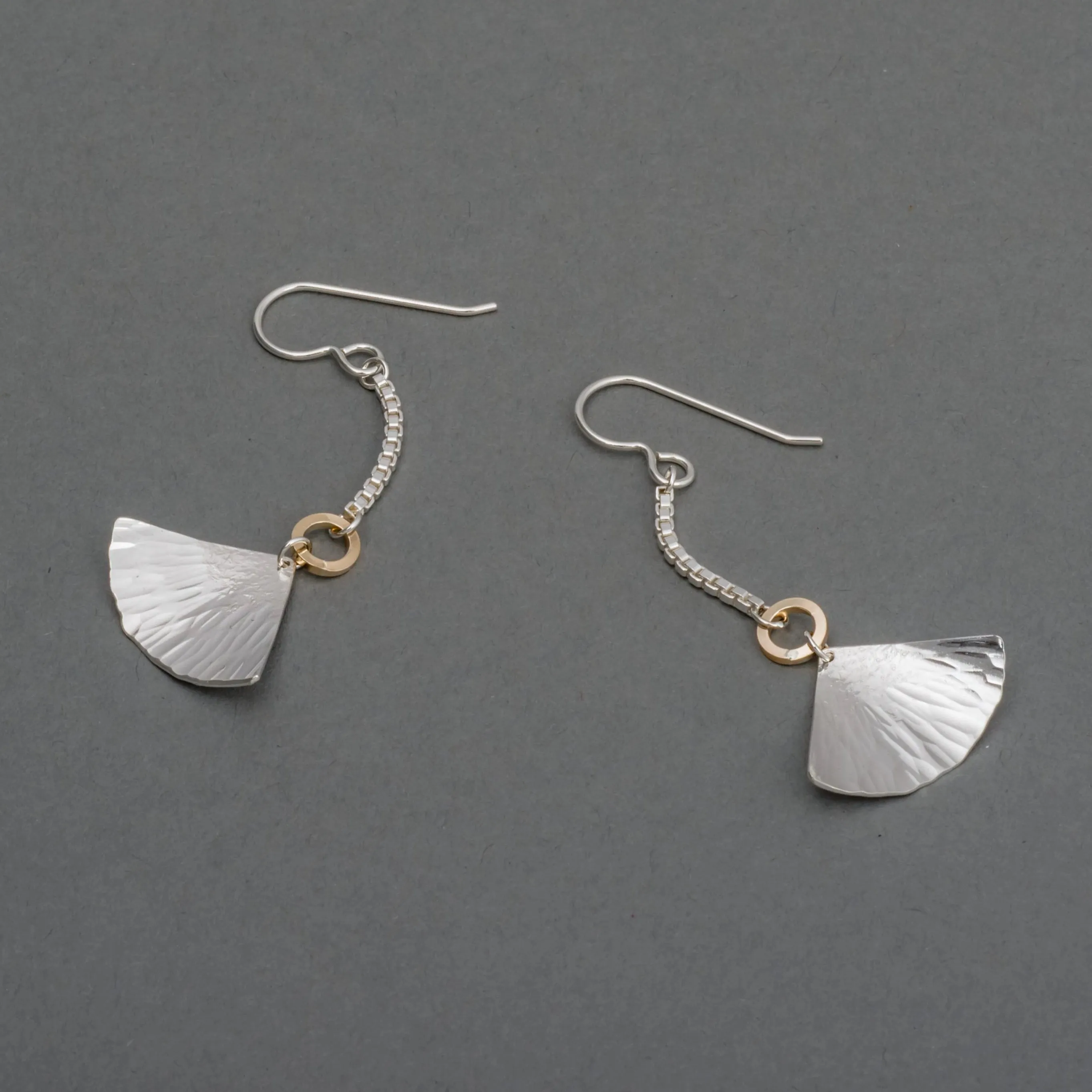 LOTUS FAN DROP EARRING