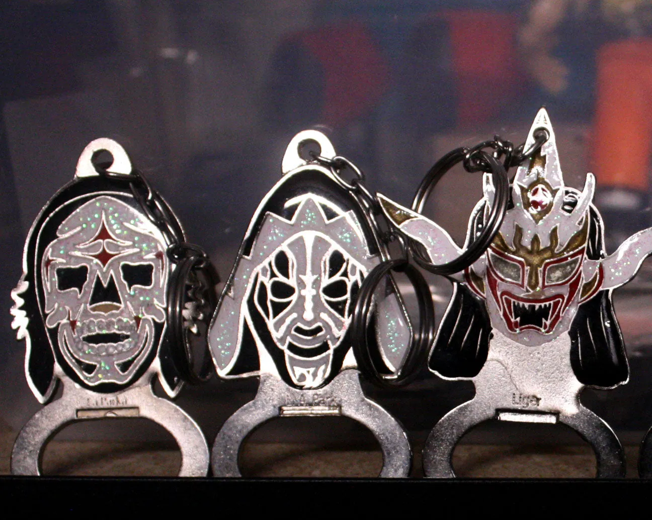 LUCHA LIBRE KEYCHAIN BOTTLE OPENERS