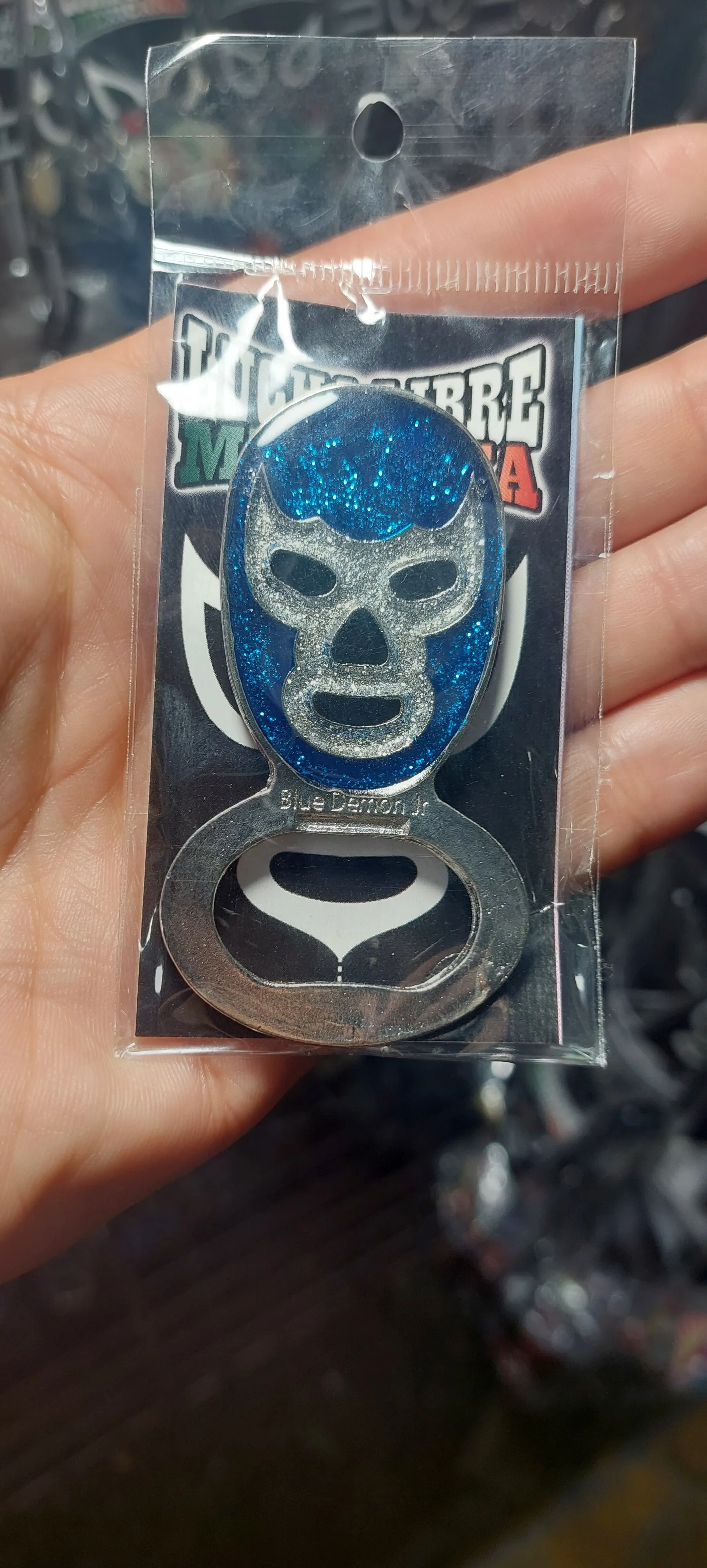 LUCHA LIBRE KEYCHAIN BOTTLE OPENERS