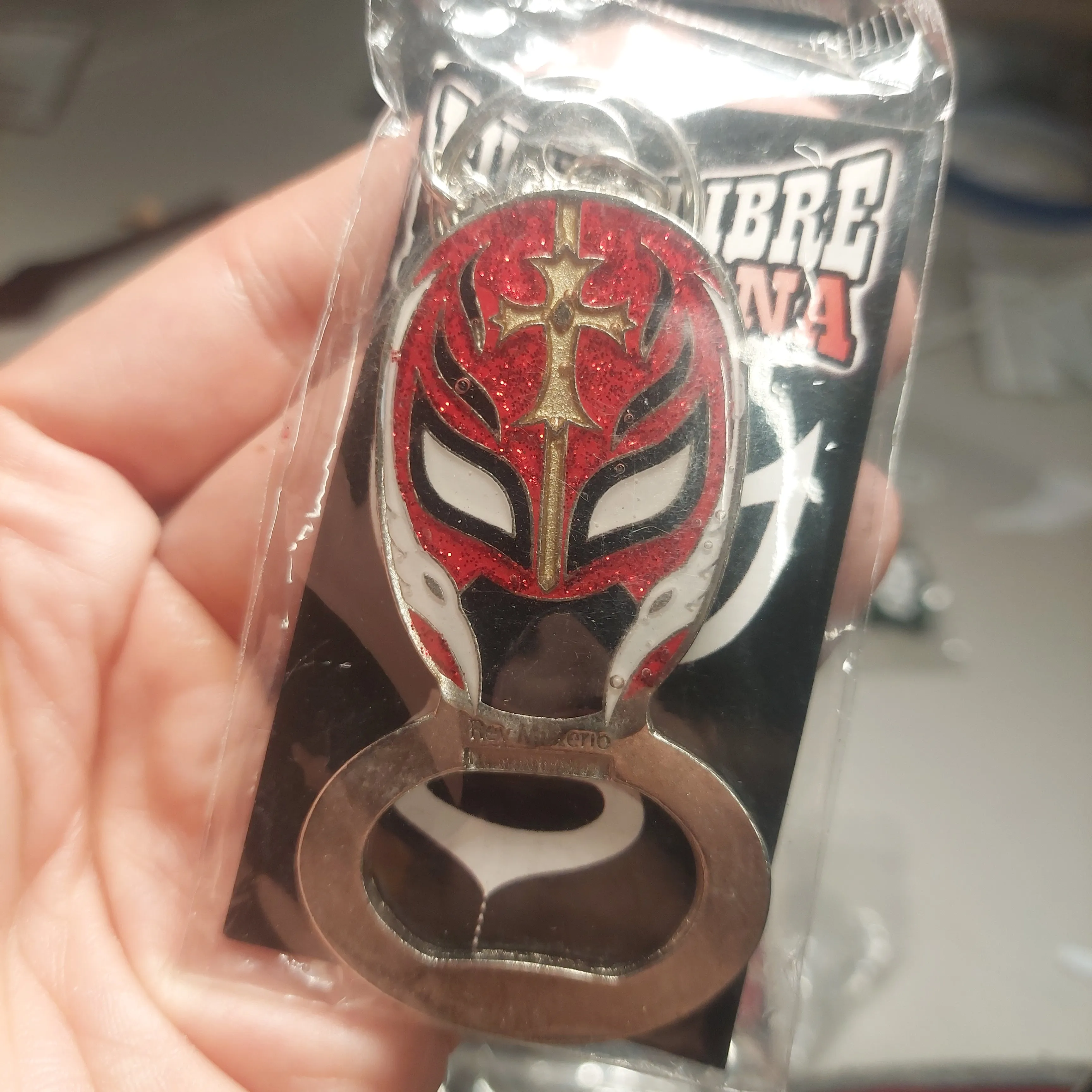 LUCHA LIBRE KEYCHAIN BOTTLE OPENERS