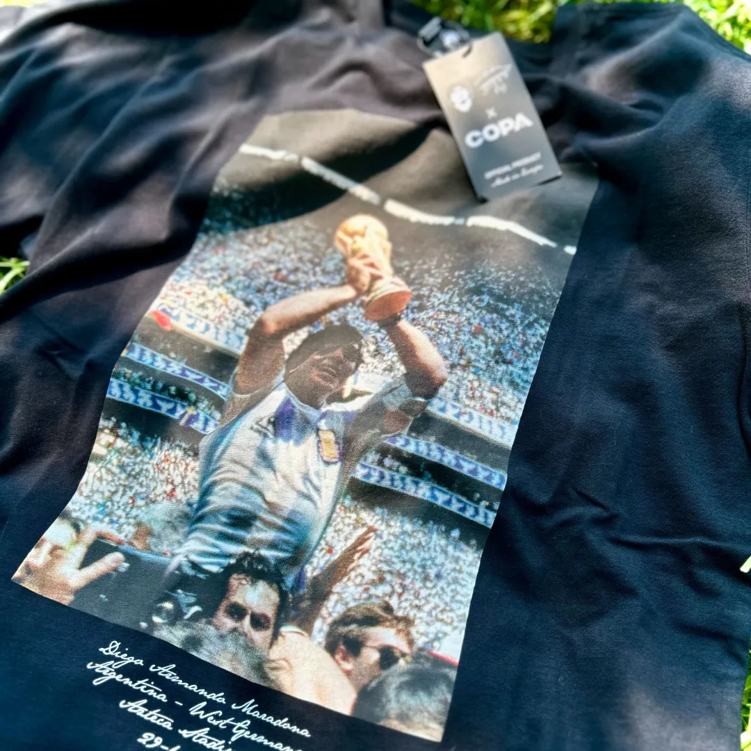 Maradona X COPA Argentina World Cup 1986 Celebration T-Shirt