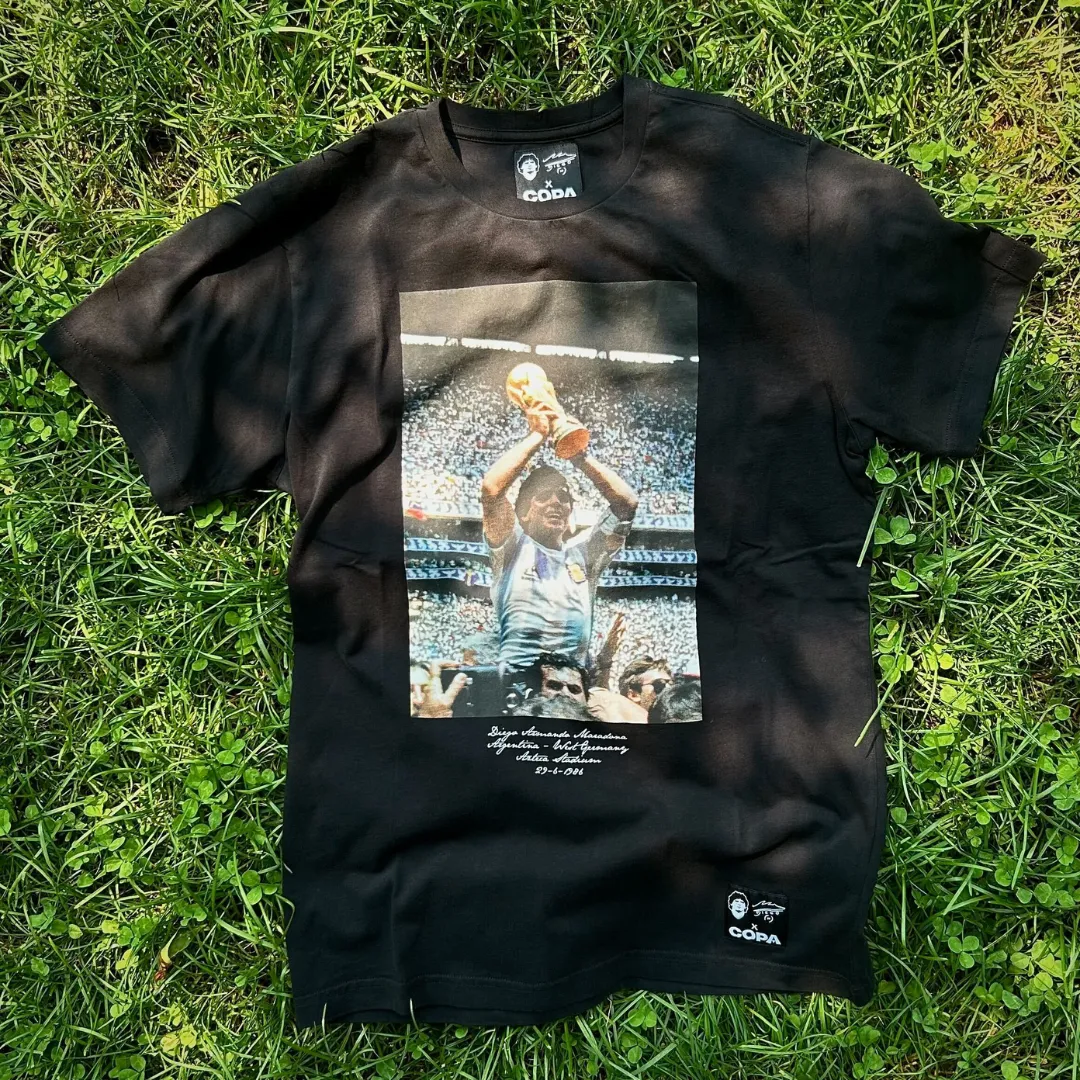 Maradona X COPA Argentina World Cup 1986 Celebration T-Shirt