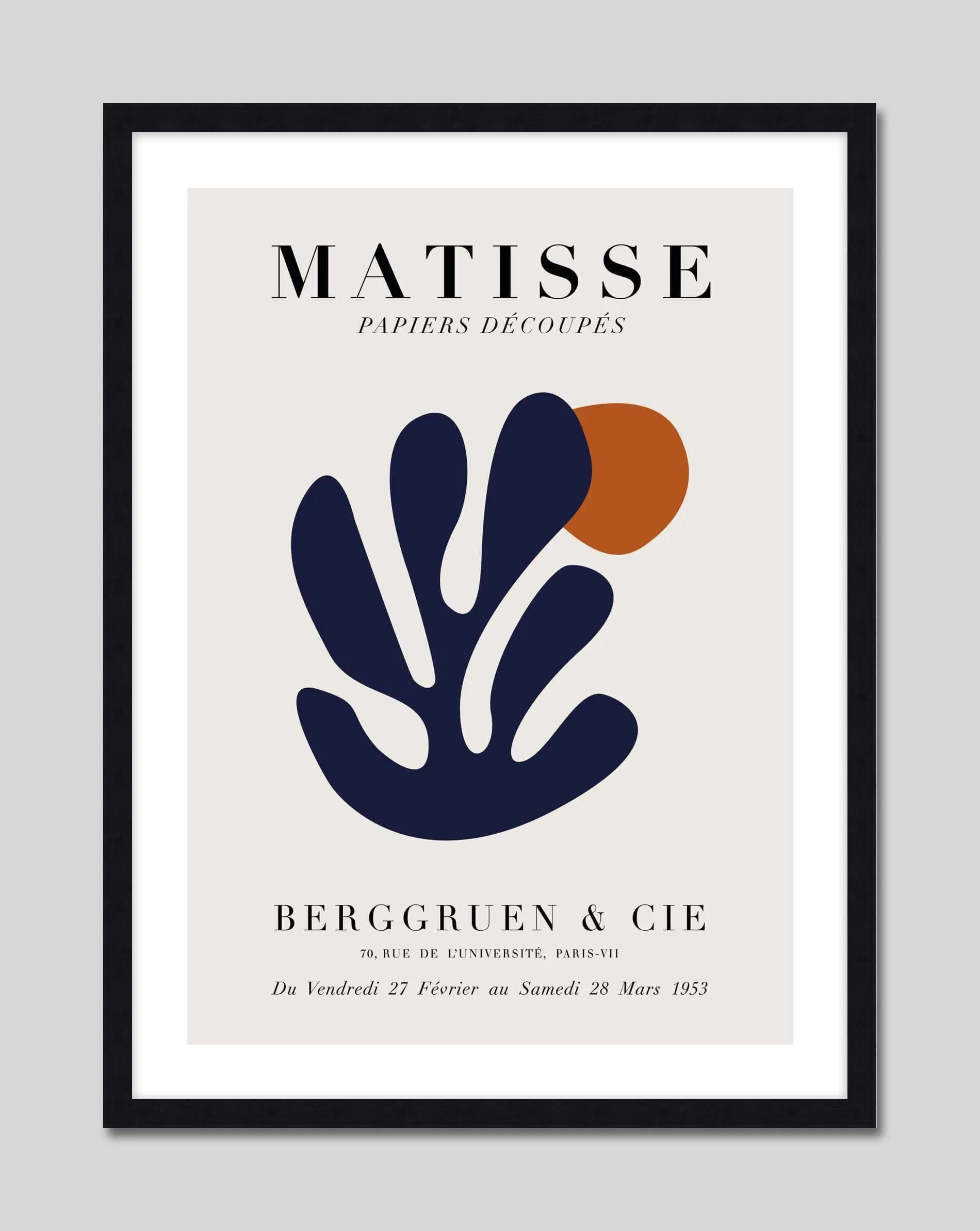 Matisse Papiers Decoupes Blue Coral