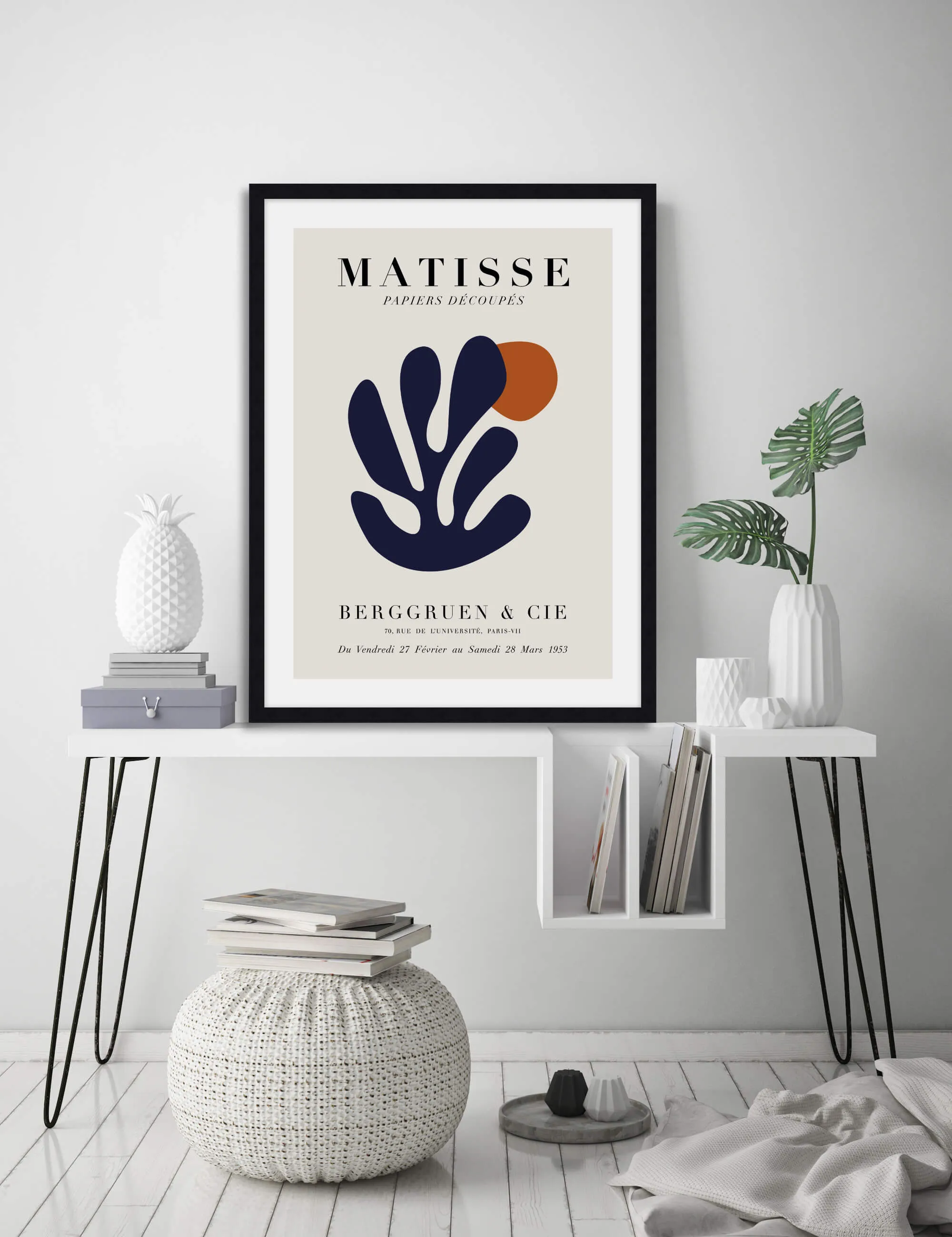 Matisse Papiers Decoupes Blue Coral