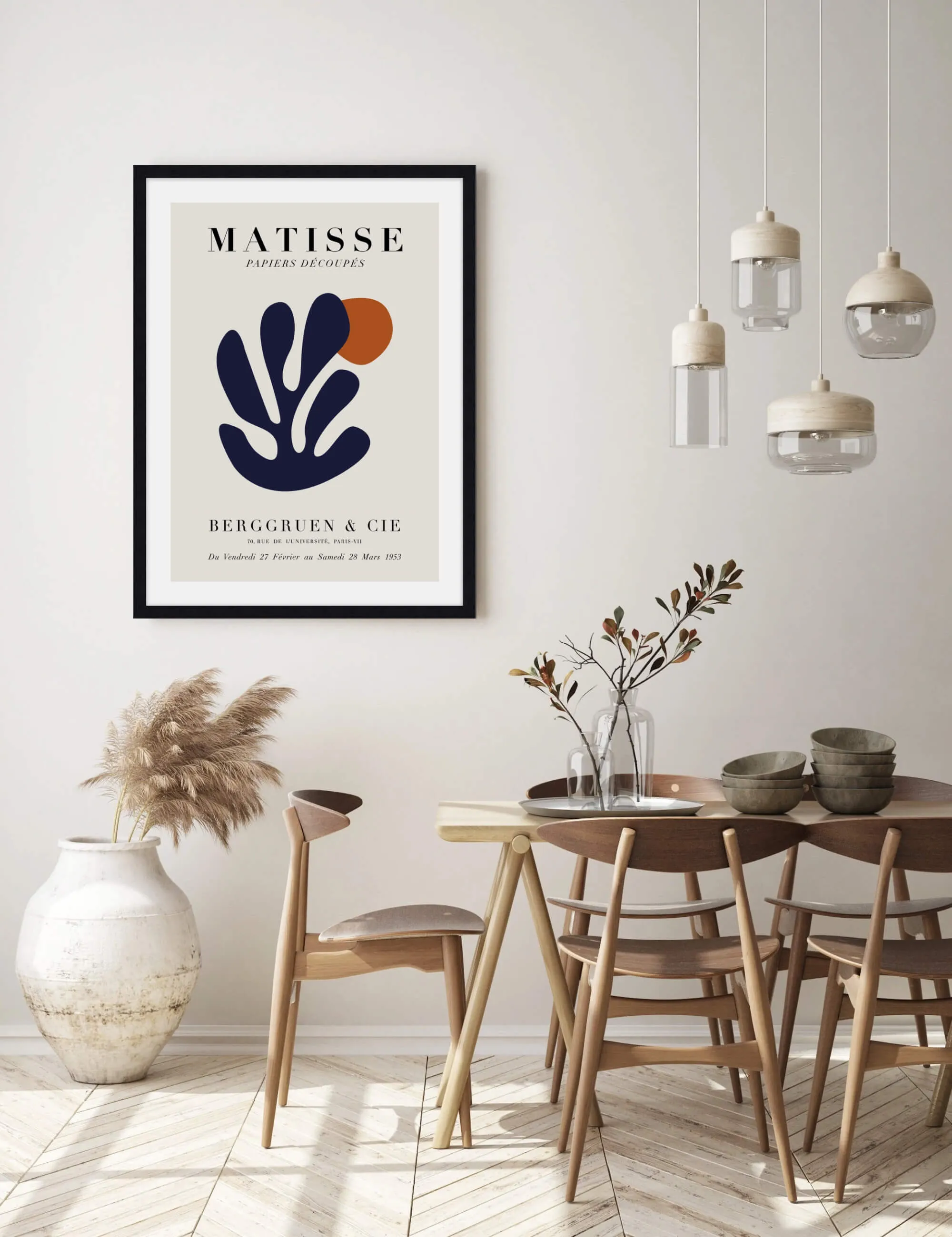 Matisse Papiers Decoupes Blue Coral