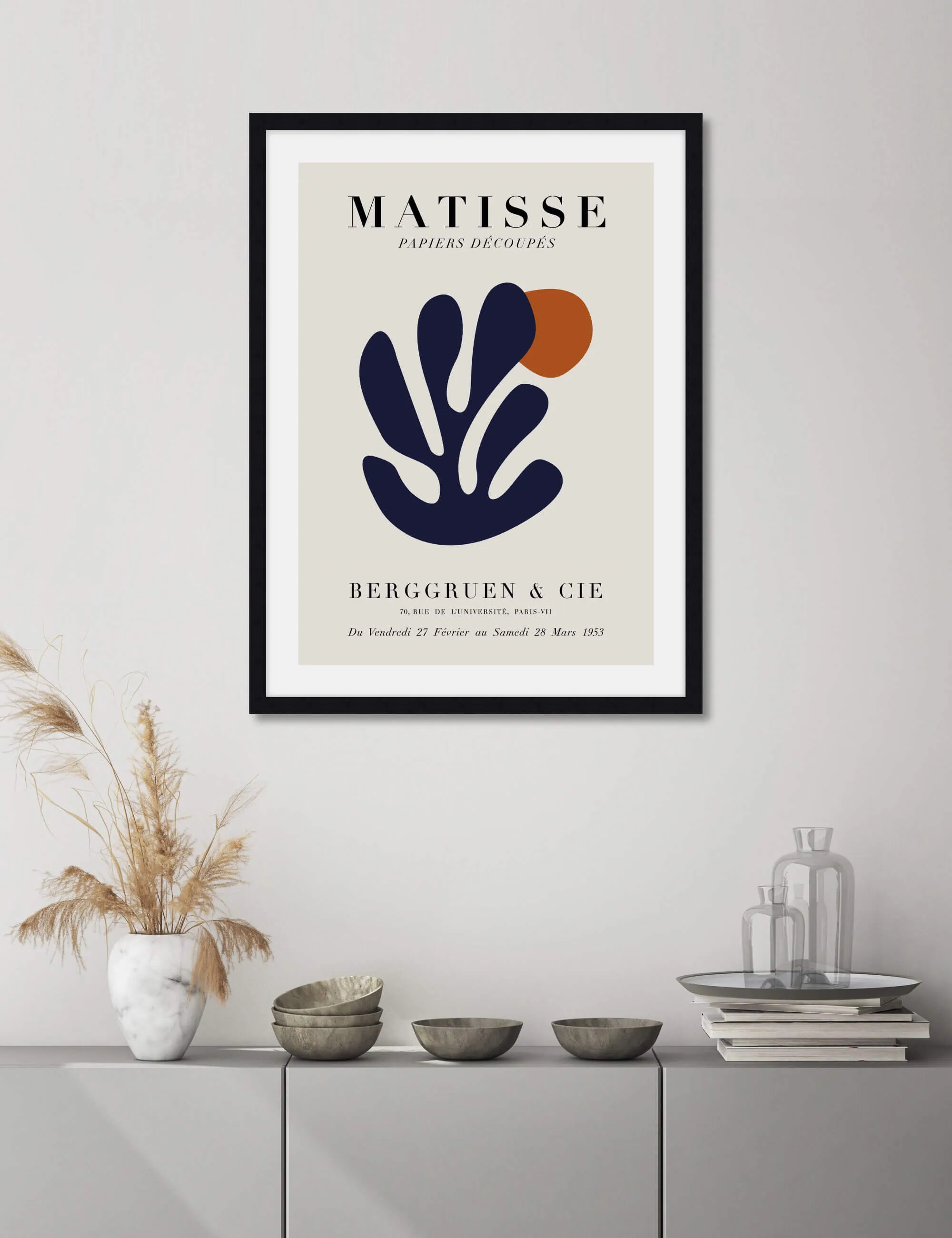 Matisse Papiers Decoupes Blue Coral