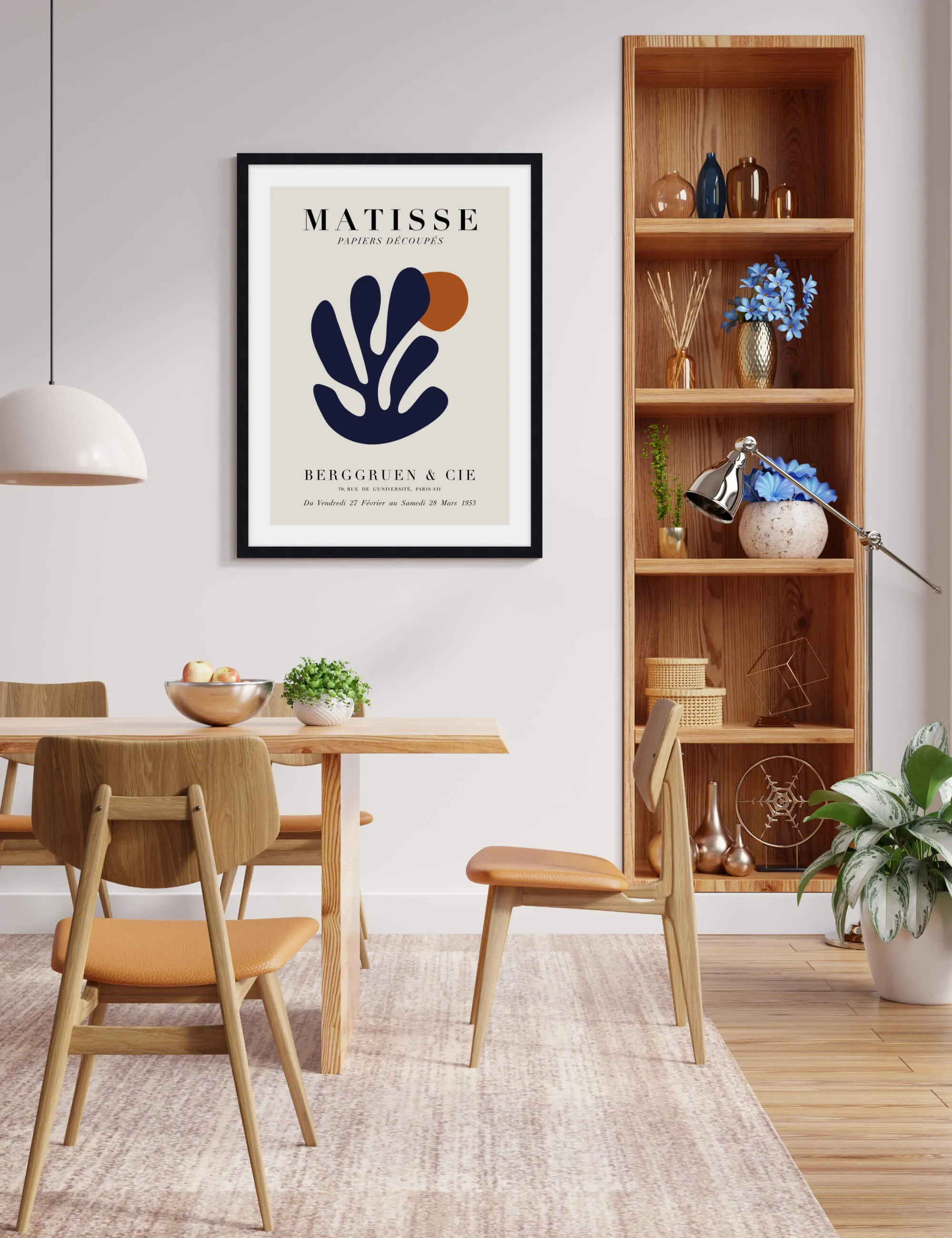 Matisse Papiers Decoupes Blue Coral