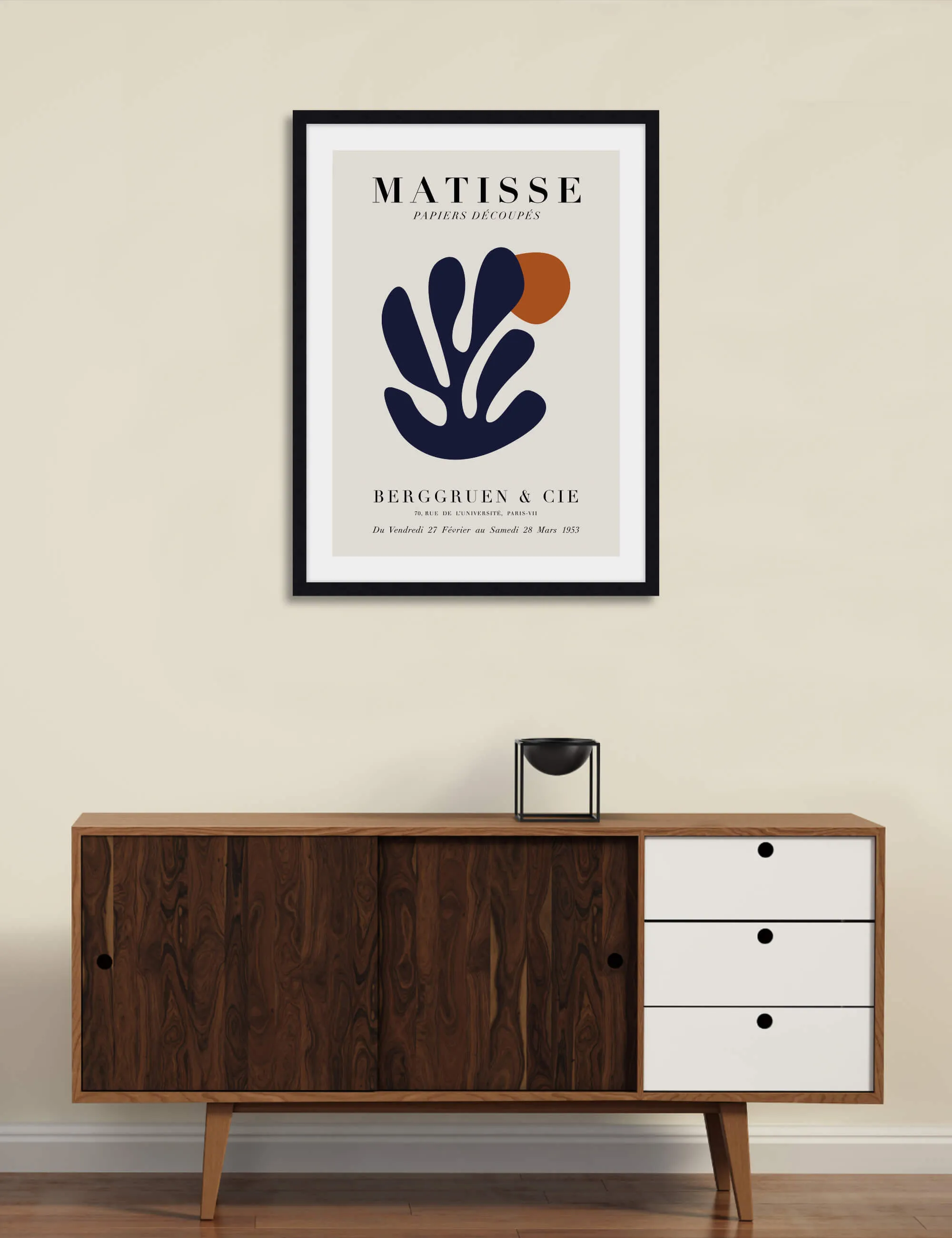 Matisse Papiers Decoupes Blue Coral